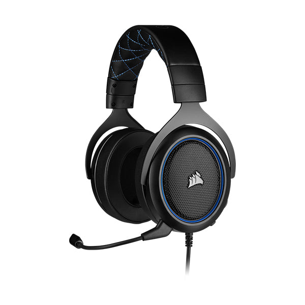 Corsair HS50 PRO STEREO Gaming Headset — Blue – PC ZONE