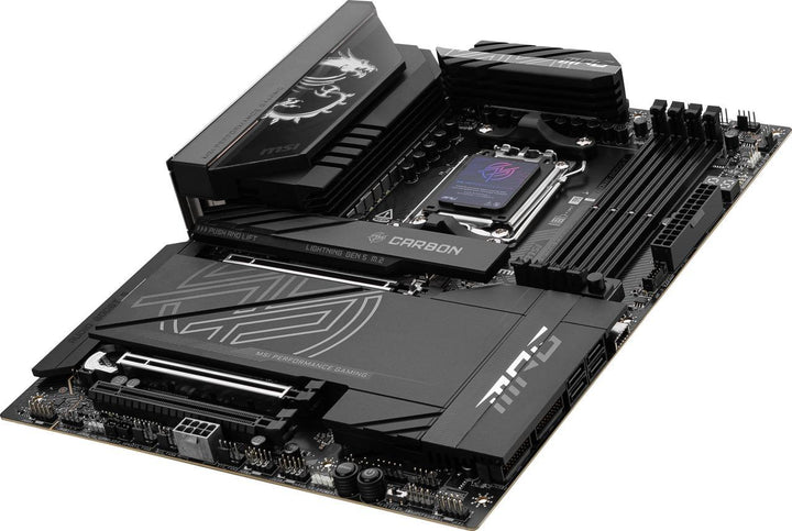 MSI MPG X870E CARBON AM5 ATX Gaming Motherboard