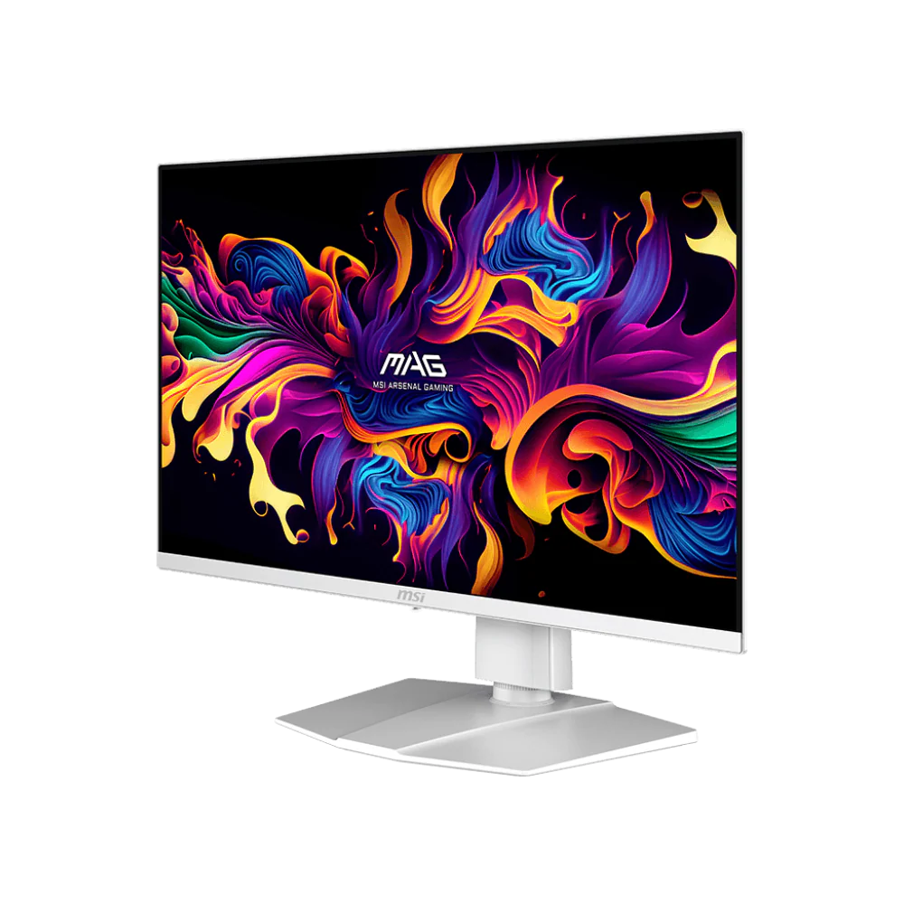 MSI MAG 272QPW X28 - 27 Inch WQHD 280Hz 0.03ms HDMI 2.1 QD-OLED Gaming Monitor - White