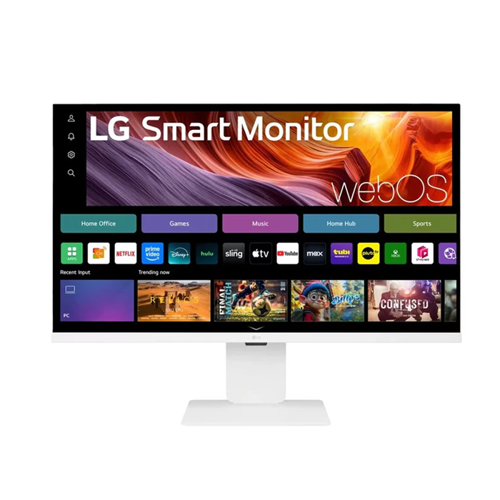 LG 32" 4K UHD IPS Smart Monitor with webOS and USB Type-C PD 90W