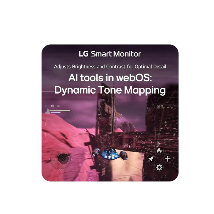 LG 32" 4K UHD IPS Smart Monitor with webOS and USB Type-C PD 90W