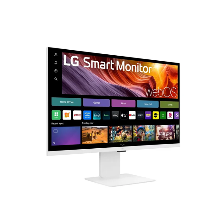 LG 32" 4K UHD IPS Smart Monitor with webOS and USB Type-C PD 90W