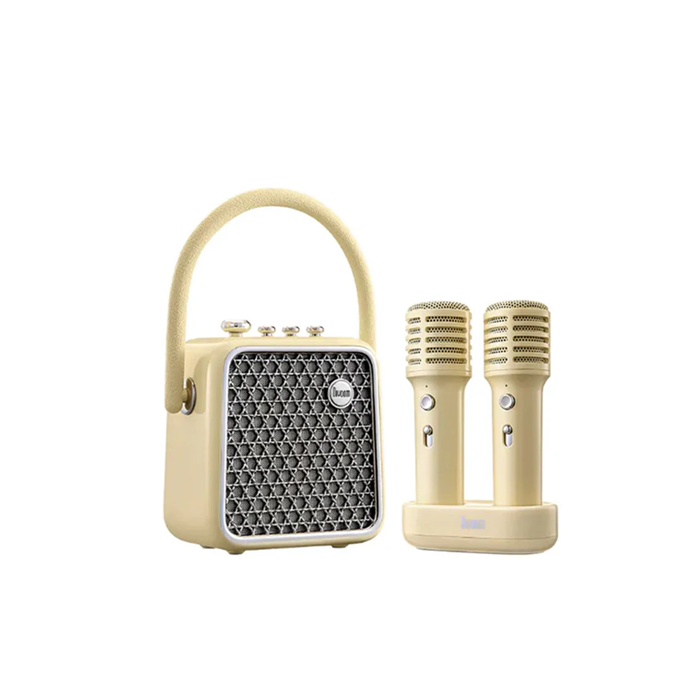 Divoom SongBird SE Portable Bluetooth Speaker With Dual Microphone Karaoke Function - Yellow