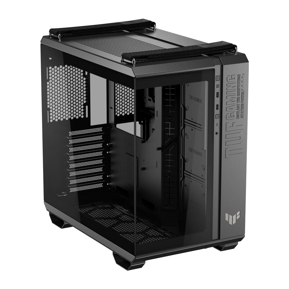 ASUS TUF Gaming GT502 Horizon Panoramic ATX Case - Black