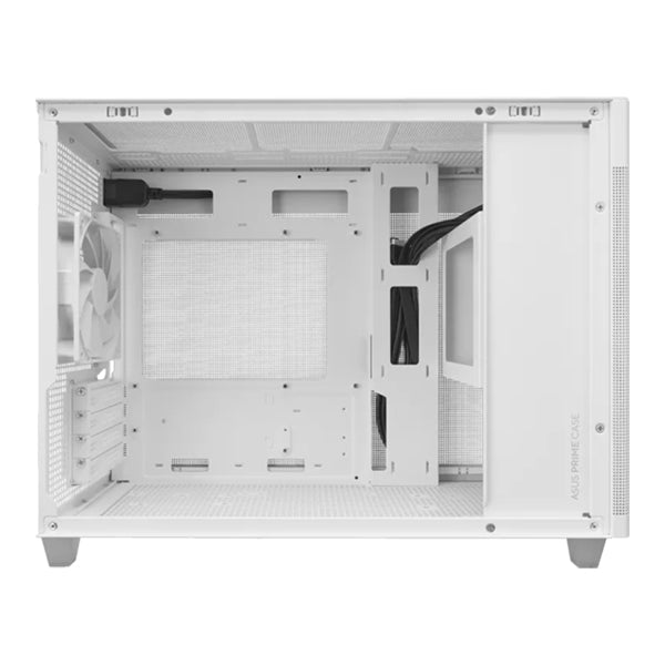 ASUS Prime AP201 Micro-ATX Tower Case White Mesh