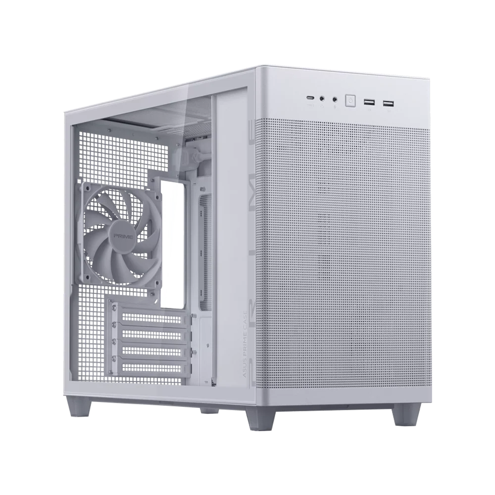 ASUS Prime AP201 ATX Case - White