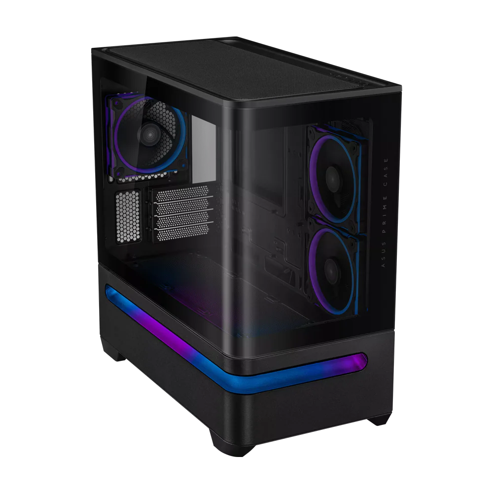 ASUS Prime AP202 ARGB mATX Case - Black