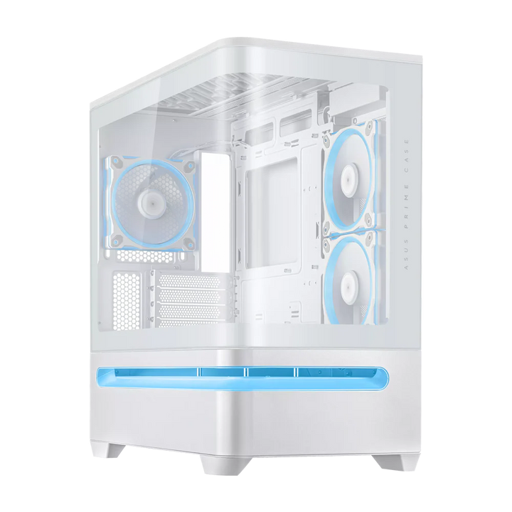 ASUS Prime AP202 ARGB mATX Case - White