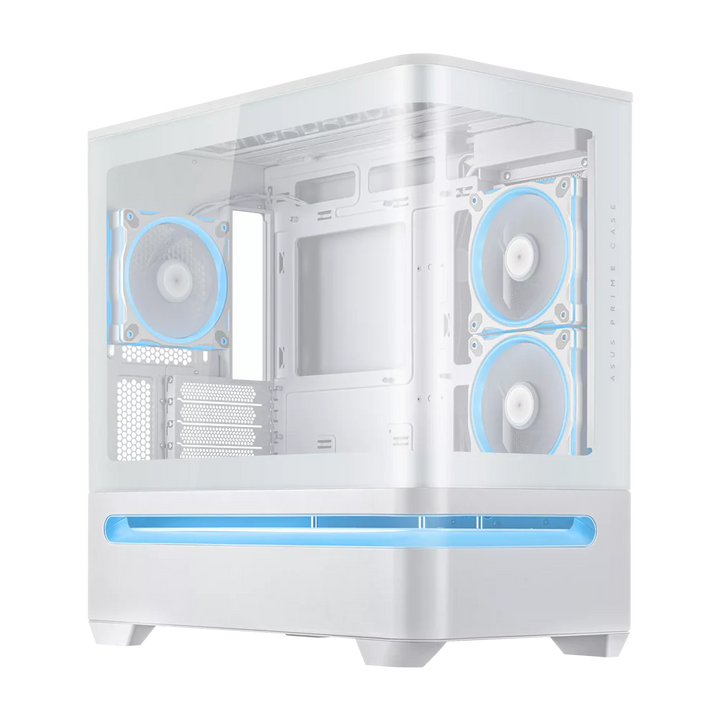 ASUS Prime AP202 ARGB mATX Case - White