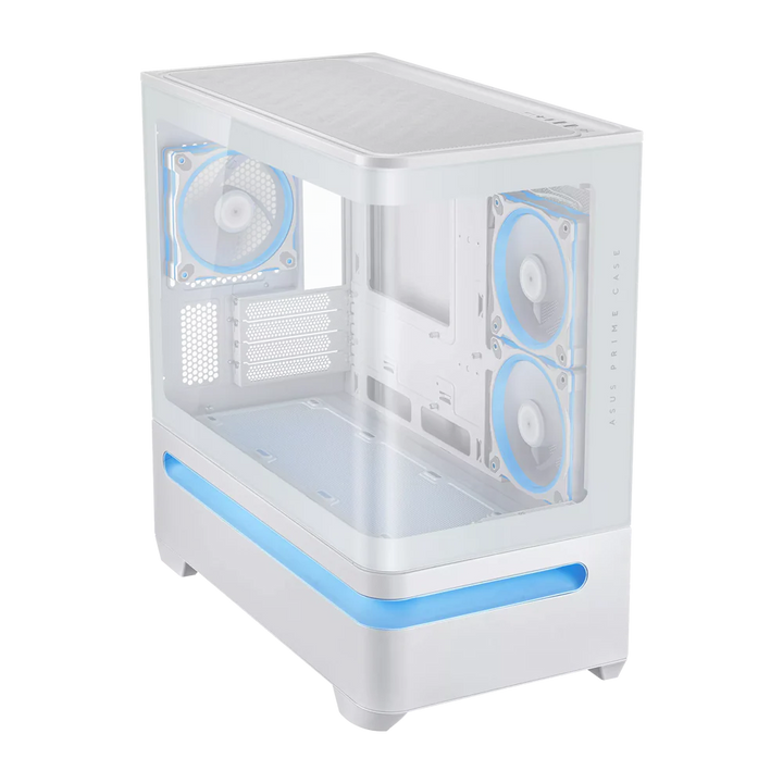 ASUS Prime AP202 ARGB mATX Case - White