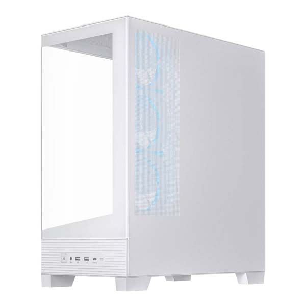 ASUS A31 PLUS ARGB ATX Mid Tower Case - White