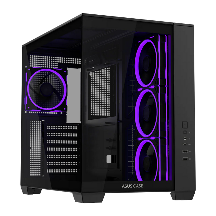 ASUS A32 PLUS ARGB Mid Tower Case - Black