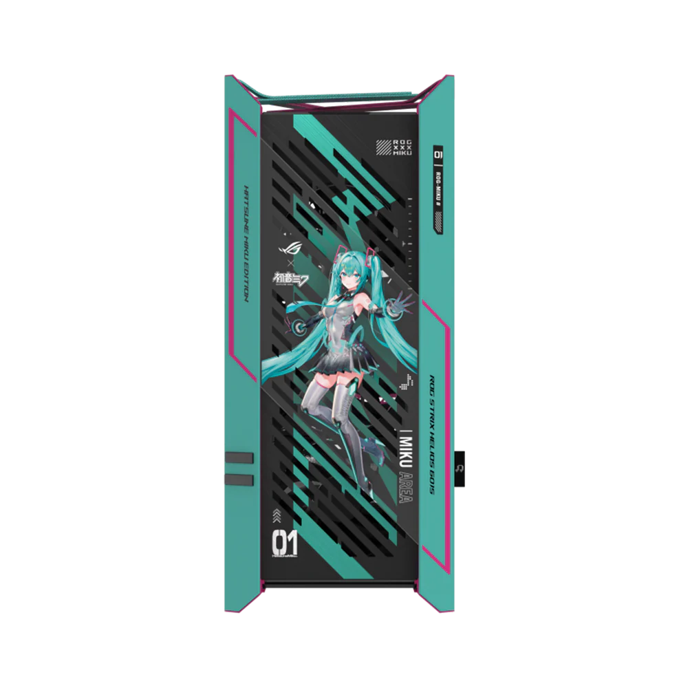 ASUS ROG STRIX HELIOS II GX601S HATSUNE Miku Edition ATX Mid Tower Case