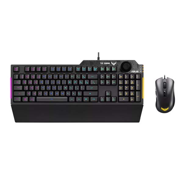 ASUS TUF GAMING COMBO - K1 RGB Membrane Wired Gaming Keyboard and M3 Wired Optical Gaming Mouse