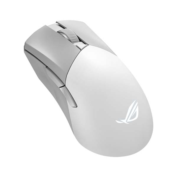 ASUS ROG GLADIUS III Aimpoint Wireless Gaming Mouse - White