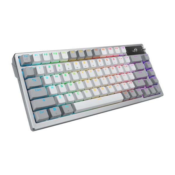 ASUS ROG AZOTH TKL - ROG NX Switch Hot-swap RGB Mechanical Gaming Keyboard - White - AR layout