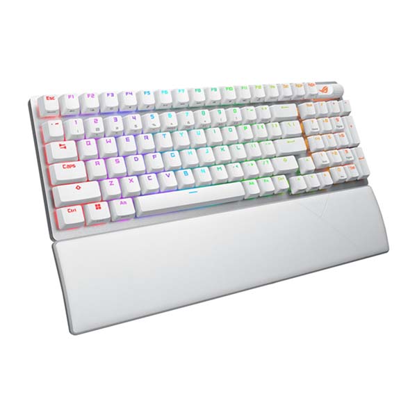 ASUS ROG STRIX SCOPE II 96 RGB ROG NX Snow Switch Wireless Mechanical Gaming Keyboard - White