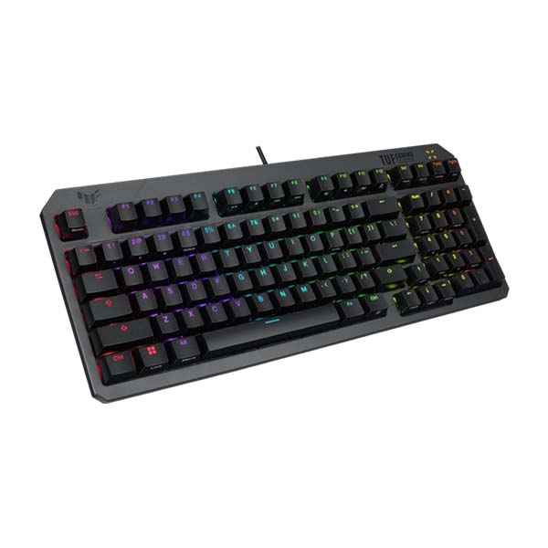 ASUS RA07 TUF GAMING K3 GEN II - RGB Optical-Mechanical Wired Gaming Keyboard - Black - AR Layout