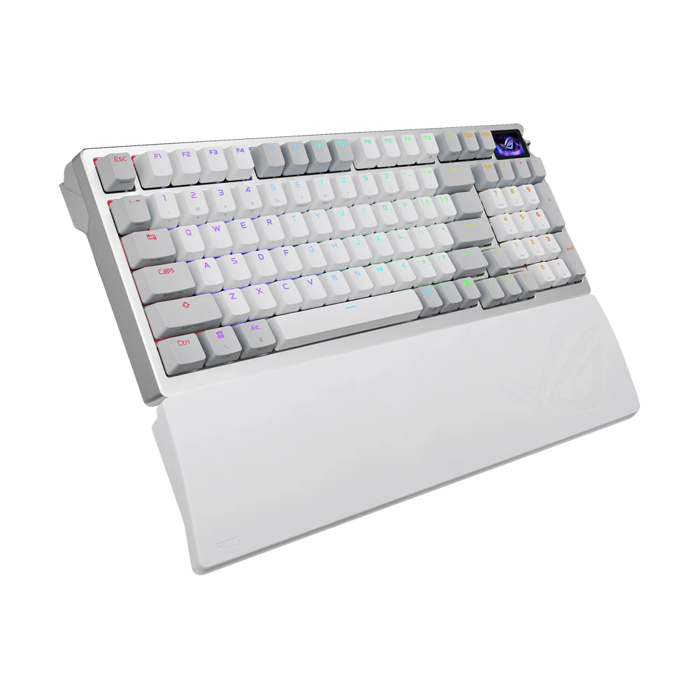 ASUS ROG AZOTH 96 HE Wireless Gaming Keyboard - White