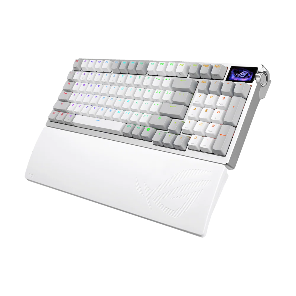 ASUS ROG AZOTH 96 HE Wireless Gaming Keyboard - White