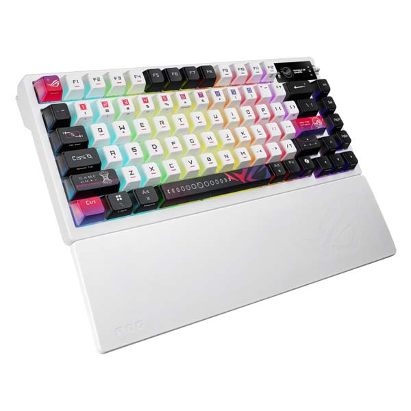 ASUS ROG M704 AZOTH X 75% - NX Mechanical Switch Wireless Gaming Keyboard - White - Arabic Layout