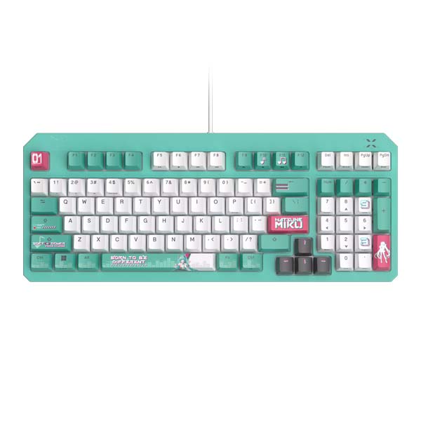 ASUS TUF Gaming K3 Gen II Hatsune Miku Edition Optical-mechanical RGB Switches Gaming Keyboard
