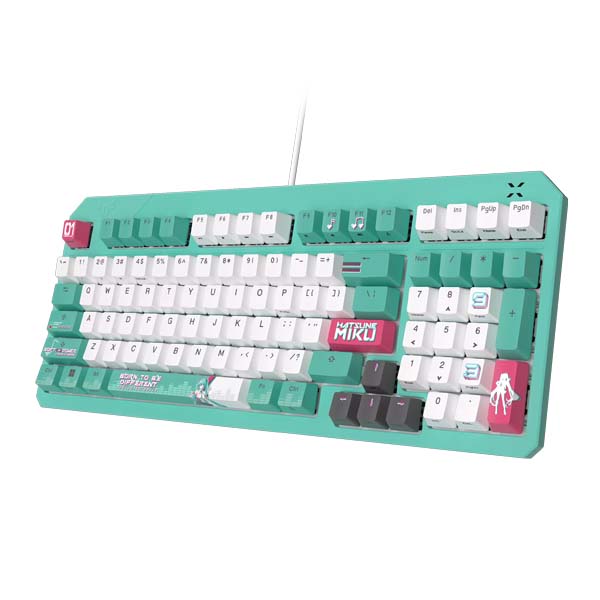 ASUS TUF Gaming K3 Gen II Hatsune Miku Edition Optical-mechanical RGB Switches Gaming Keyboard