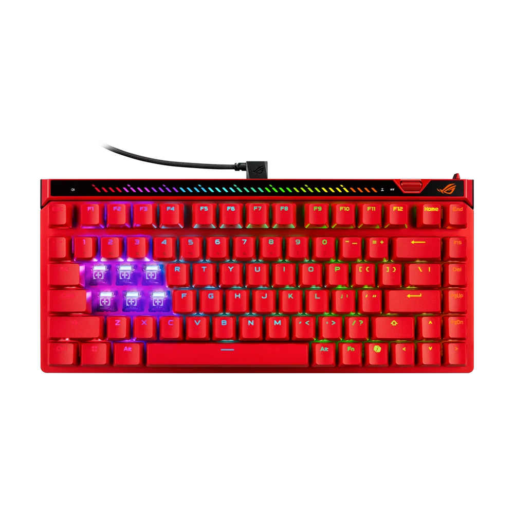 ASUS ROG FALCHION ACE 75 HE Wired Gaming Keyboard - Red