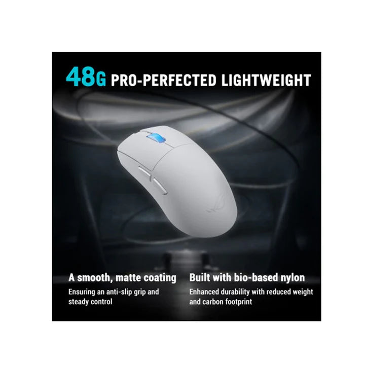 Asus ROG Harpe II Ace Ultralight Wireless Gaming Mouse - White
