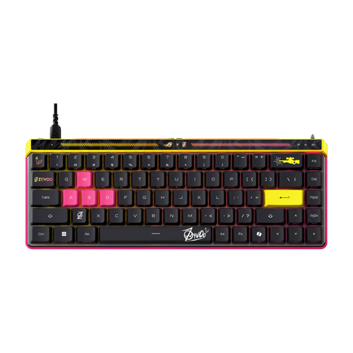 ASUS ROG FALCHION ACE HFX ZywOo Edition Wired Gaming Keyboard - Black