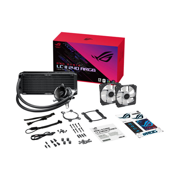 ASUS ROG STRIX LC II 240 ARGB AIO CPU Liquid Cooler