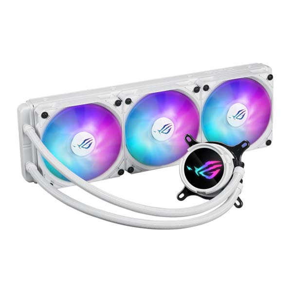 ASUS ROG STRIX III 360 ARGB - 3x120mm CPU Liquid Cooler - White