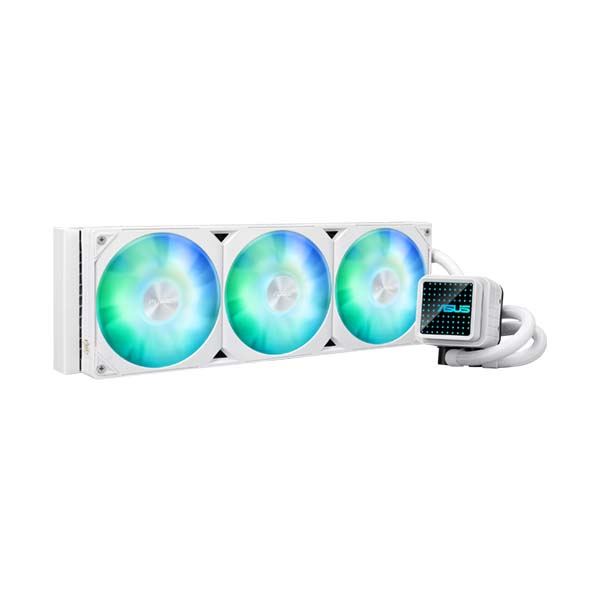 ASUS PRIME LC 360 ARGB - 3 x 120mm AIO CPU Liquid Cooler - White