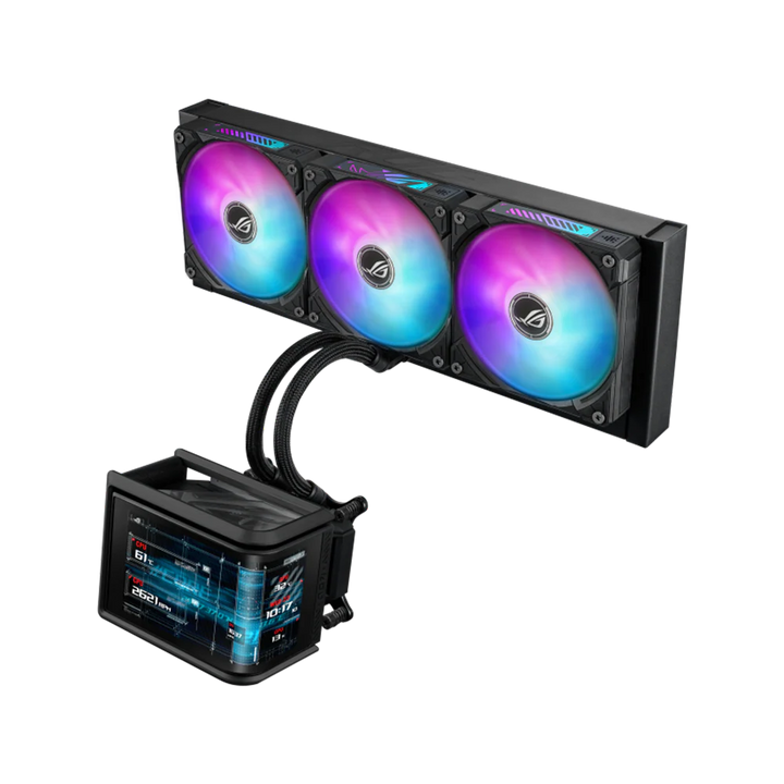 ASUS ROG RYUO IV SLC 360 ARGB Liquid Cooler - Black
