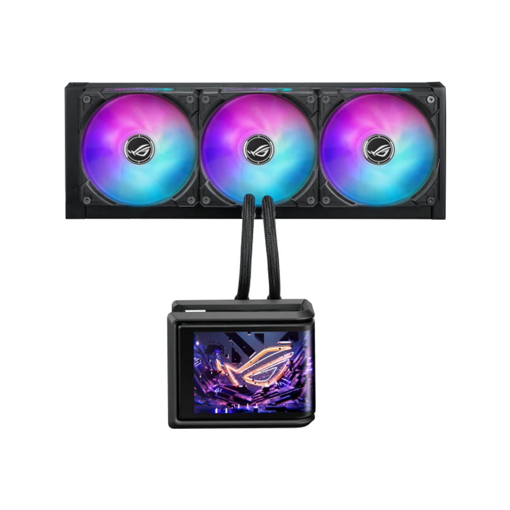 ASUS ROG RYUO IV SLC 360 ARGB Liquid Cooler - Black