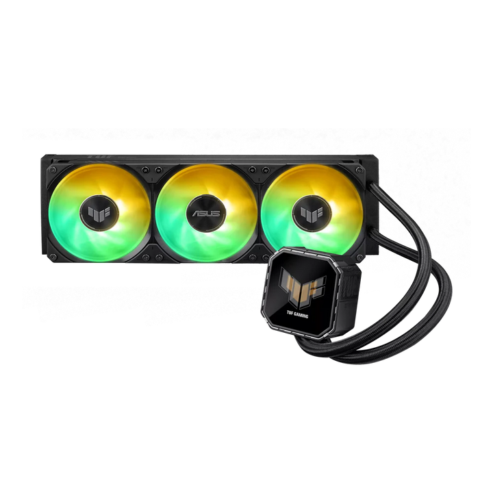 ASUS TUF Gaming III 360 ARGB LCD Liquid Cooler - Black