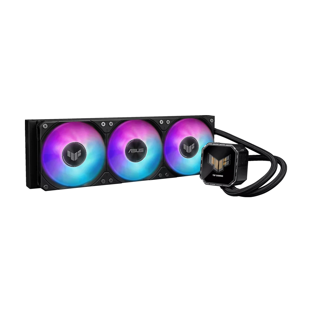 ASUS TUF Gaming III 360 ARGB LCD Liquid Cooler - Black