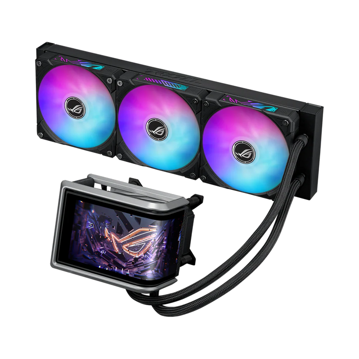 ASUS ROG RYUO IV 360 ARGB AIO Liquid Cooler - Black