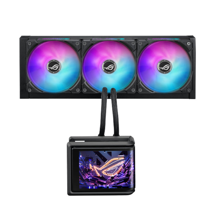 ASUS ROG RYUO IV 360 ARGB AIO Liquid Cooler - Black