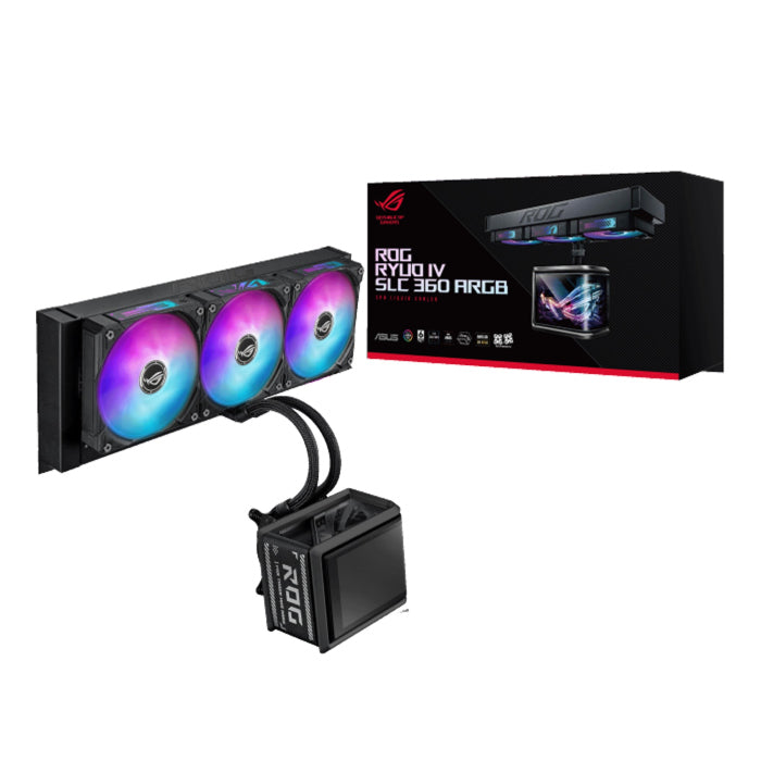 ASUS ROG RYUO IV 360 ARGB AIO Liquid Cooler - Black