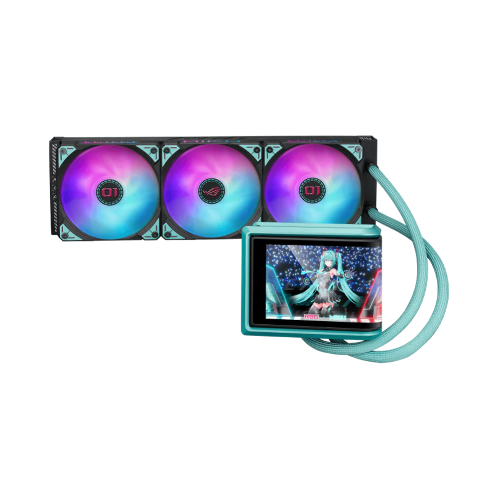 ASUS ROG RYUO IV 360 ARGB Miku Edition AIO Liquid CPU Cooler