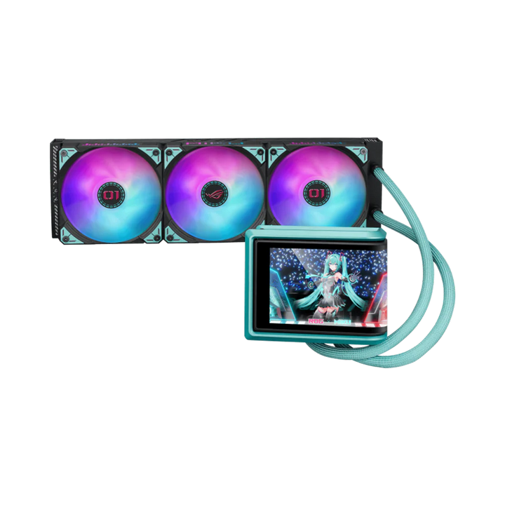 ASUS ROG RYUO IV 360 ARGB Miku Edition AIO Liquid CPU Cooler