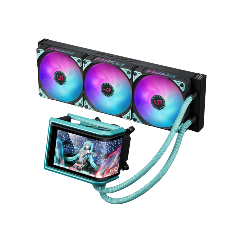ASUS ROG RYUO IV 360 ARGB Miku Edition AIO Liquid CPU Cooler