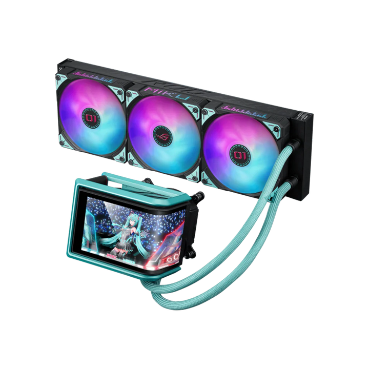 ASUS ROG RYUO IV 360 ARGB Miku Edition AIO Liquid CPU Cooler