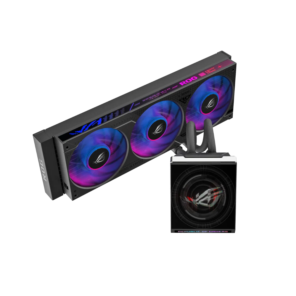 ASUS ROG STRIX SLC IV 360 ARGB LCD Liquid Cooler - Black