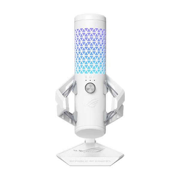 ASUS C501 ROG CARNYX RGB Wired Gaming Microphone - White