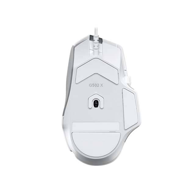 LOGITECH G502 X Wired Gaming Mouse - White