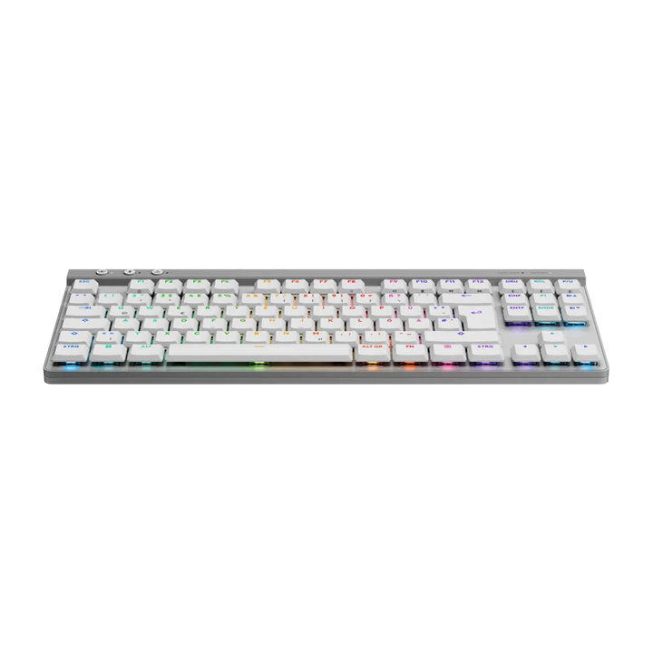 LOGITECH G515 LIGHTSPEED TACTILE TKL Low Profile RGB Wireless Gaming Keyboard - White