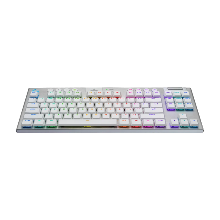 LOGITEH G915 X LIGHTSPEED TKL TACTILE Low Profile RGB Wireless Gaming Keyboard - White