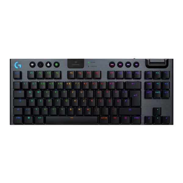 LOGITECH G915 X LIGHTSPEED TKL - CLICKY Low Profile RGB Wireless Gaming Keyboard - Black